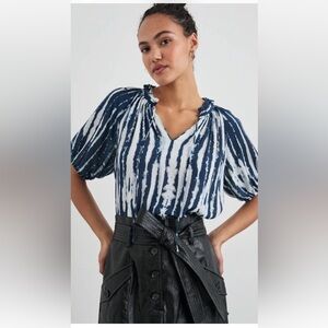 Rails Laila top in the Indigo Nile Size L
